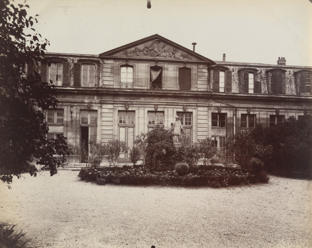 Clichy. Ancien Pavillon de Chasse, Eugène Atget, 1901, Albumen silver print