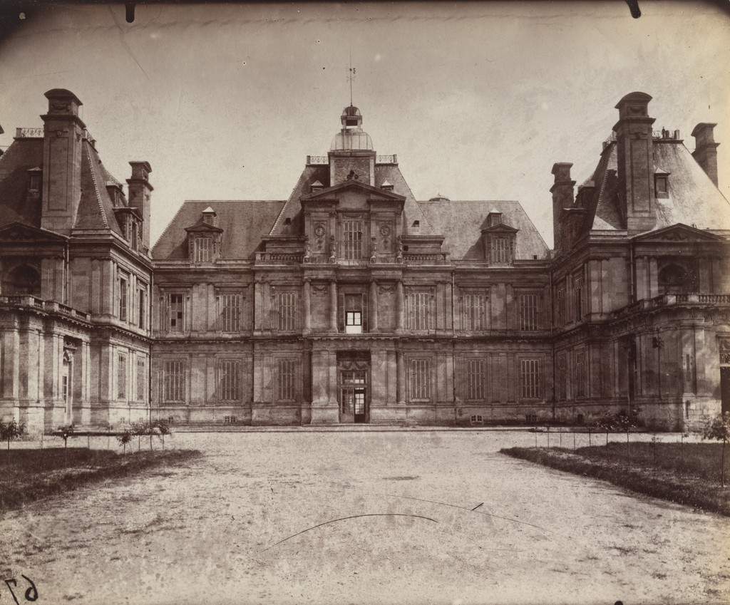 Maisons-Lafitte, Eugène Atget, 1910, Albumen silver print