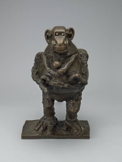 Pablo Picasso. Baboon and Young. Vallauris, October 1951 (cast 1955)
