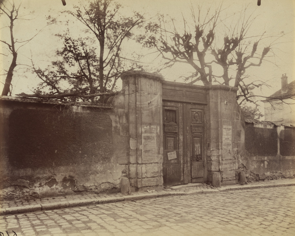 St. Ouen. Restes d'un ancien pavillon de chasse XVII siècle. Démoli en 1882
