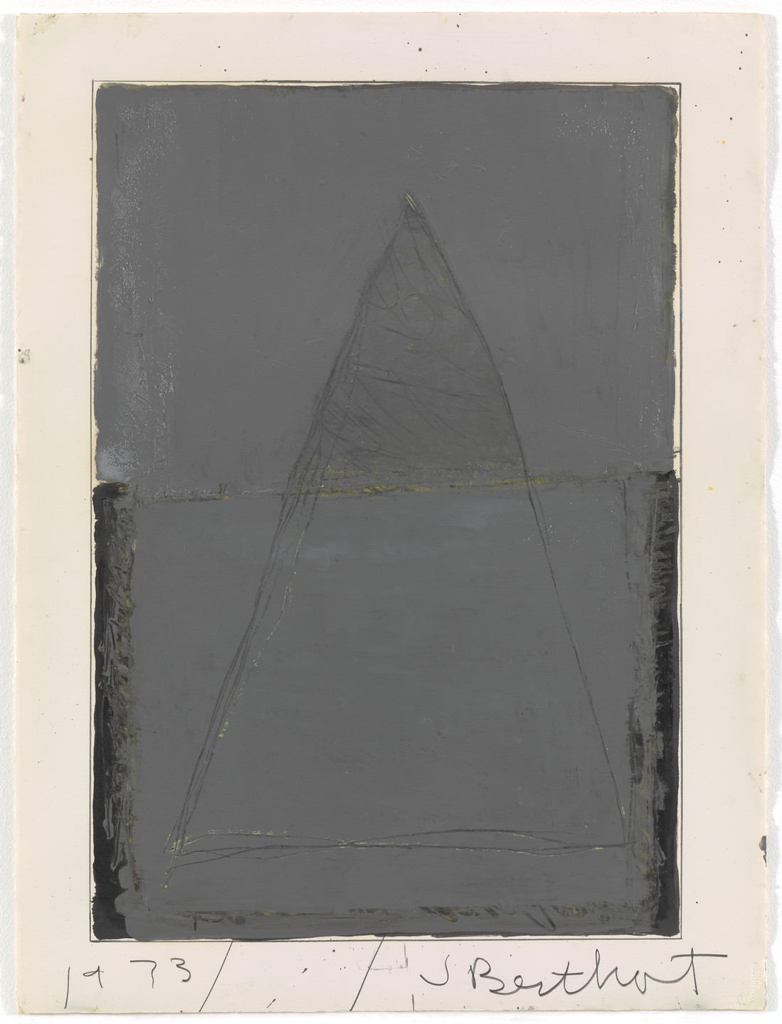 Jake Berthot. Untitled. 1973