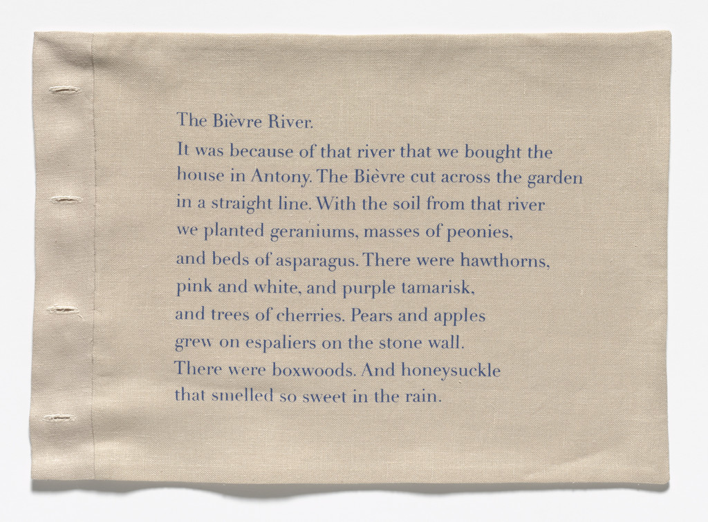 Untitled, no. 1 of 23, from the illustrated book, Ode à la Bièvre