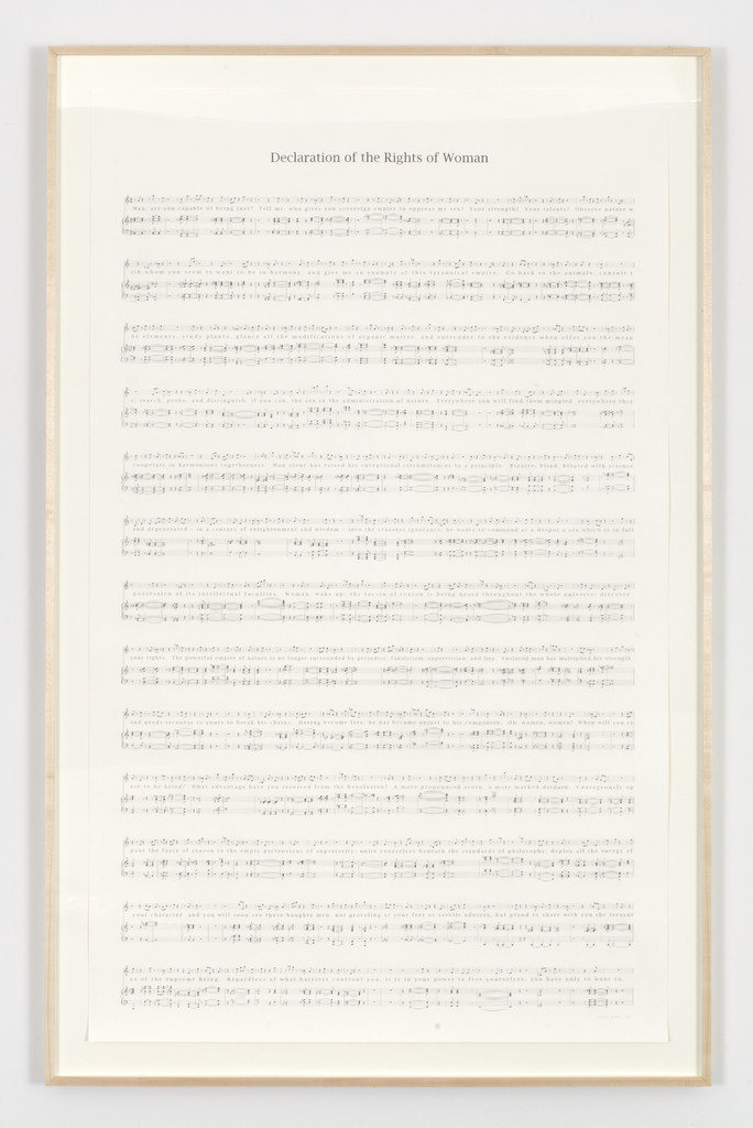 Declaration of the Rights of Woman (1971)