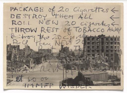 Reading Work Piece No. 118: 20 Cigarettes