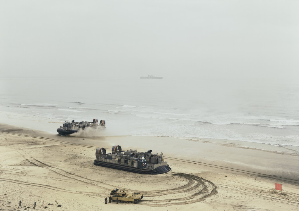 Offload, LCACs and Tank, California