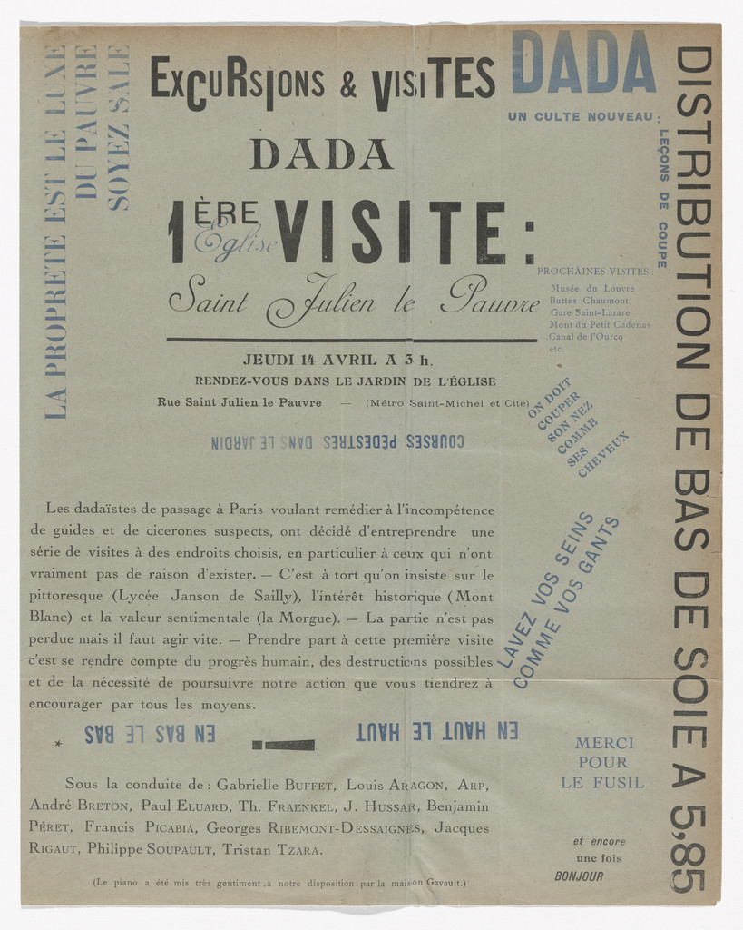 Excursions & visites DADA,1ère visite: Église Saint Julien le Pauvre