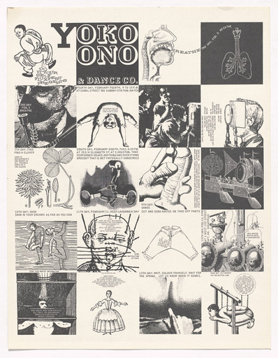 Yoko Ono. Do It Yourself Fluxfest Presents Yoko Ono &amp; Dance Co.. 1966
