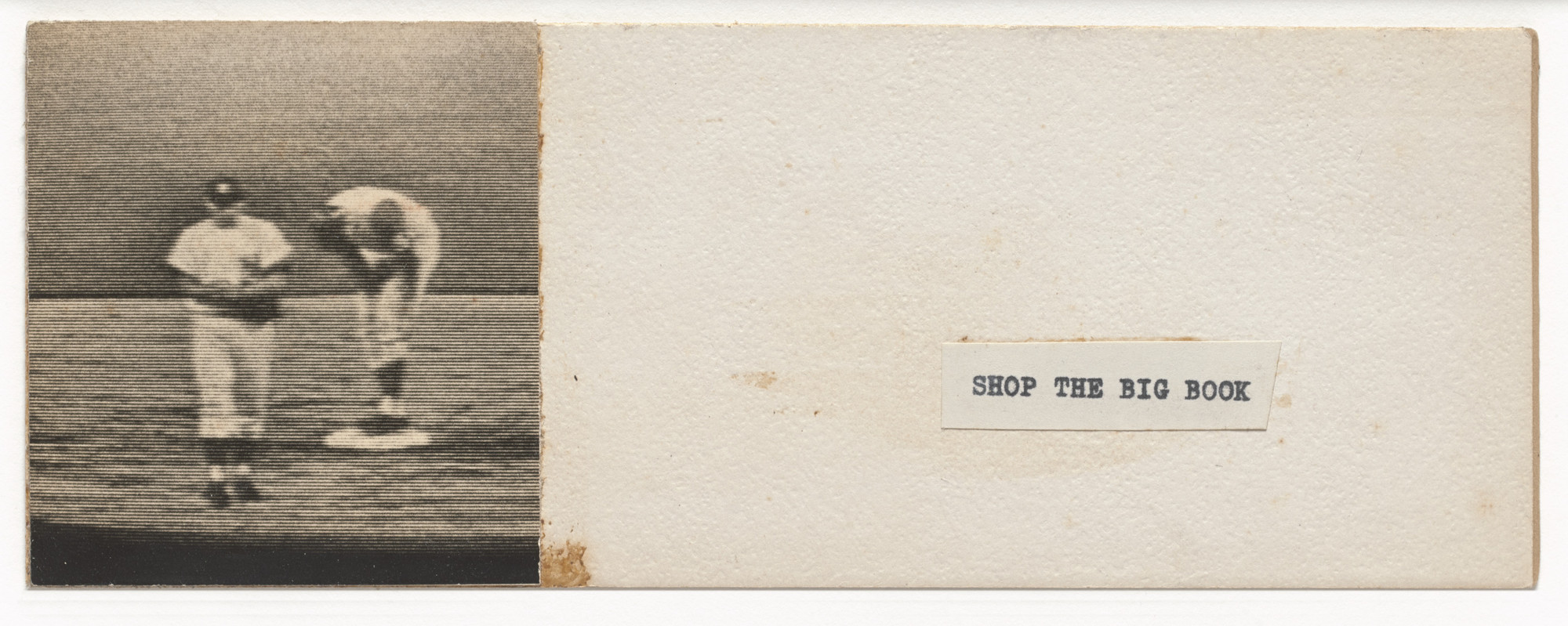 Robert Watts. Mechanical for Shop the Big Book