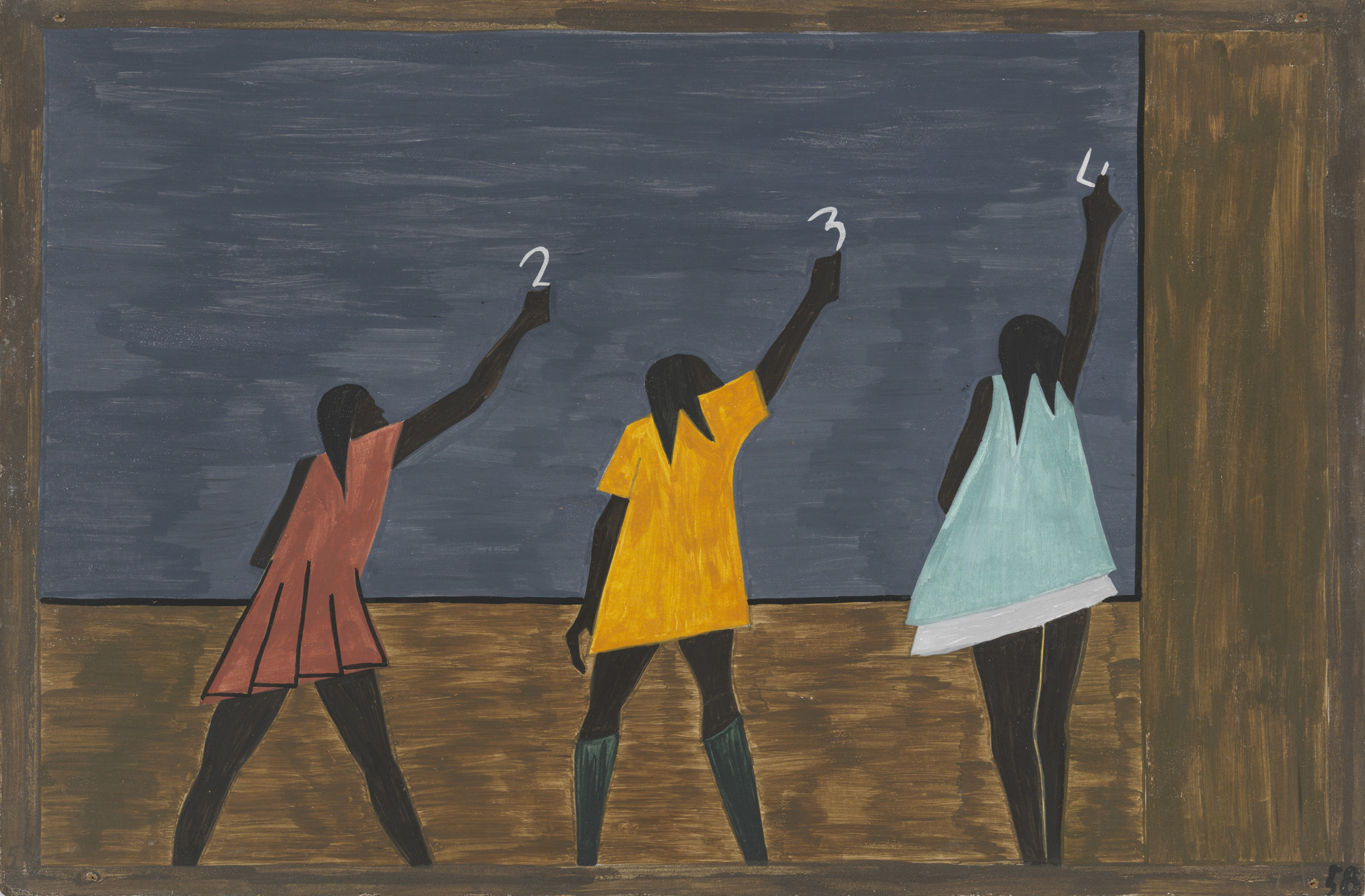 Jacob Lawrence. In the North the Negro had better educational facilities. 1940-41