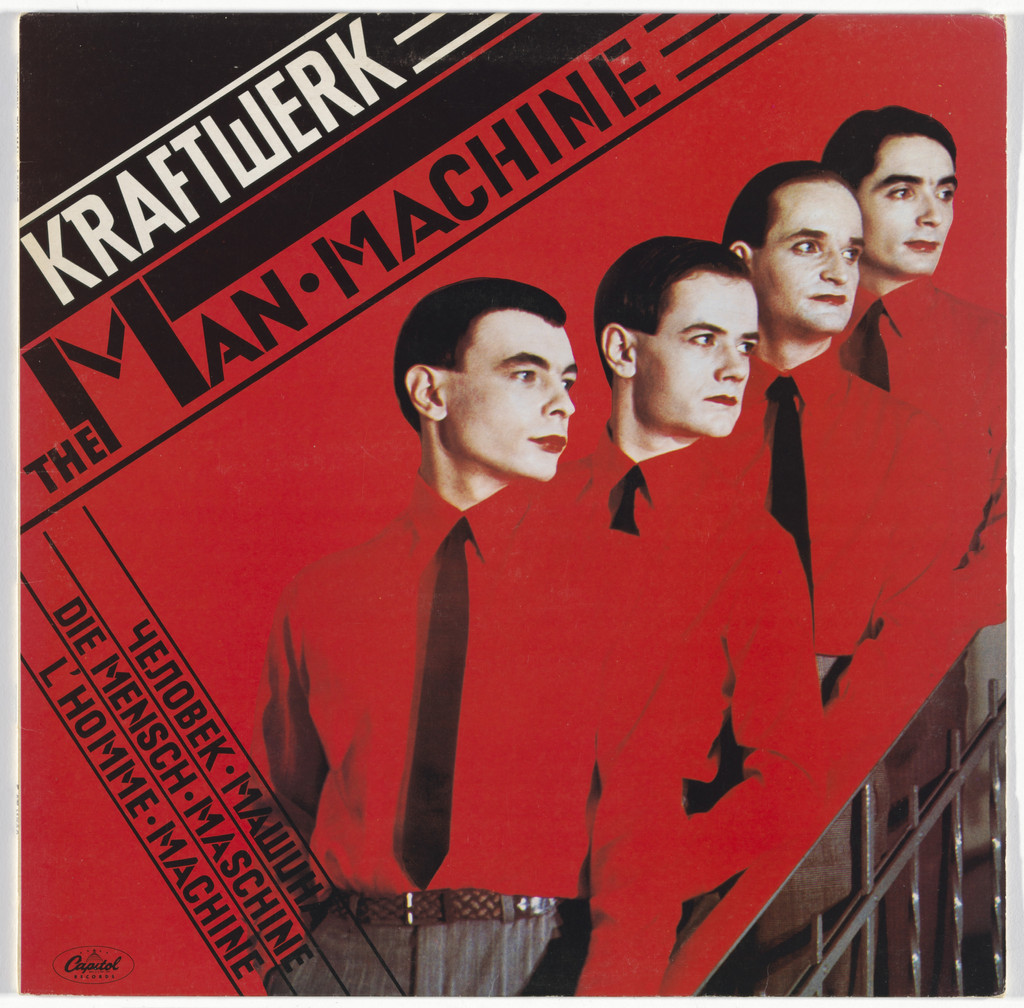 Album cover for Kraftwerk, The Man-Machine