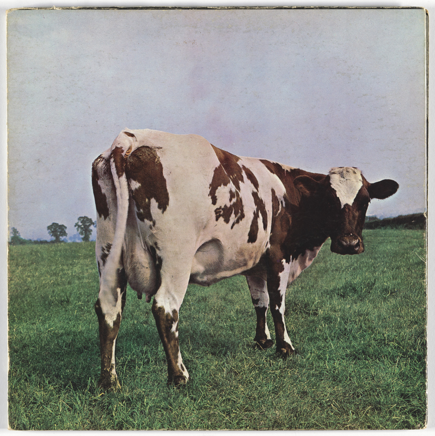Hipgnosis. Album cover for Pink Floyd, Atom Heart Mother. 1970