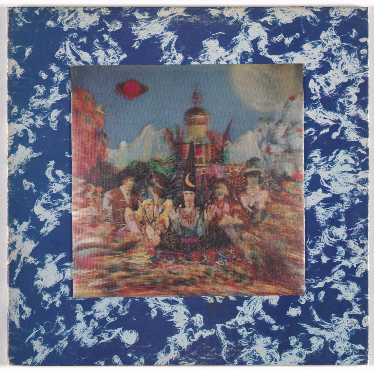 Michael Cooper, Pictorial Productions, Tony Meeviwiffen, Decca Records. Album cover for The Rolling Stones, Their Satanic Majesties Request. 1967