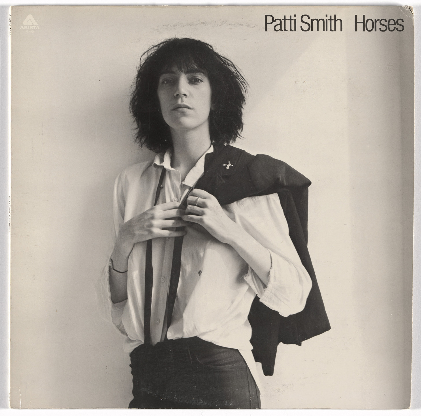 Robert Mapplethorpe, Bob Heimall, Arista Records. Album cover for Patti Smith, Horses. 1975