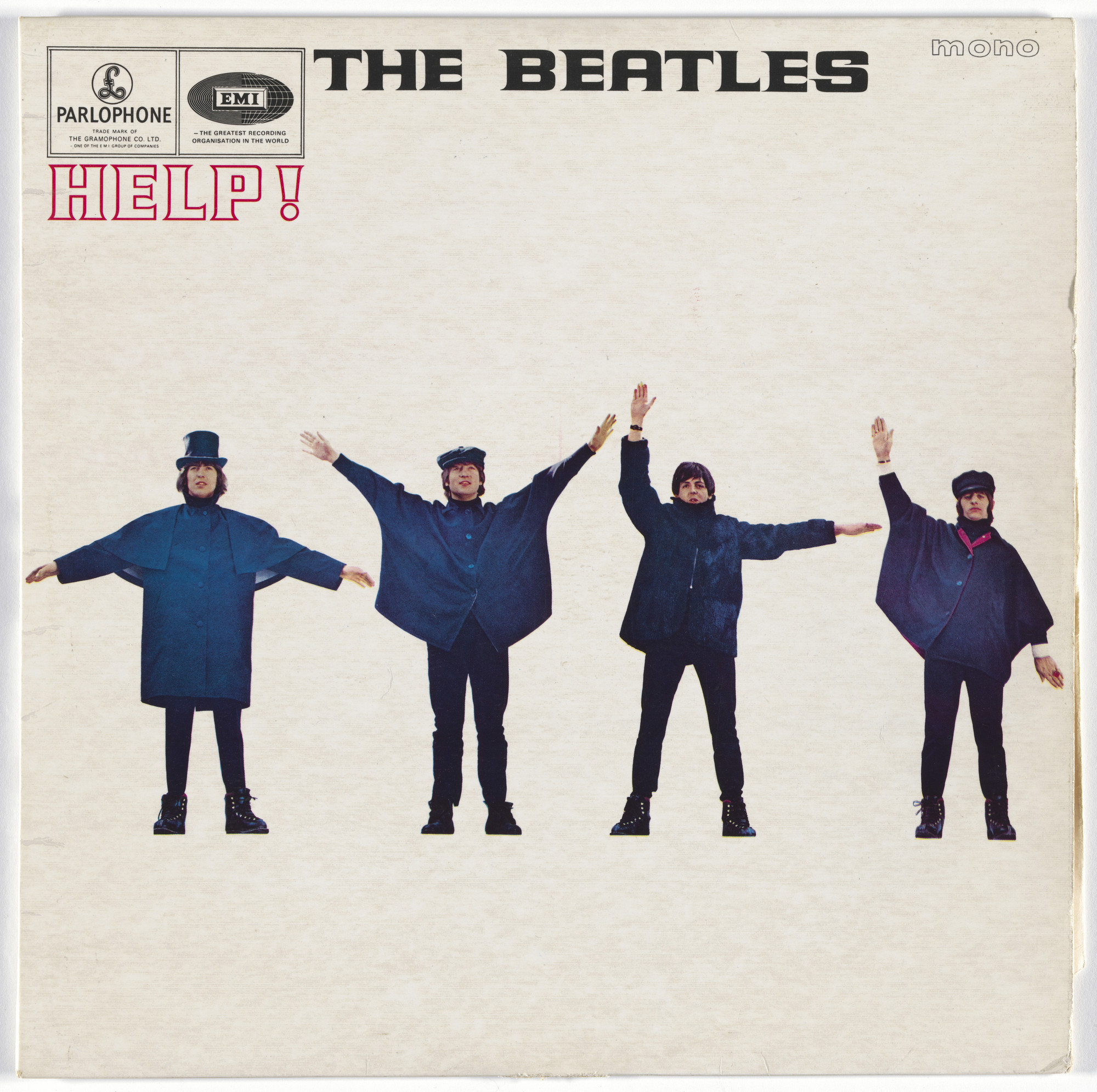 Robert Freeman, Parlophone Records. Album cover for The