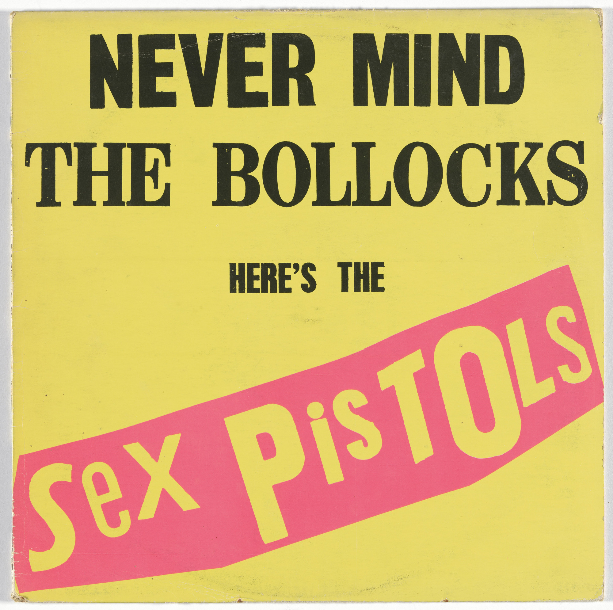 Jamie Reid, Virgin Records. Album cover for Sex Pistols, Never Mind the  Bollocks. 1977 | MoMA