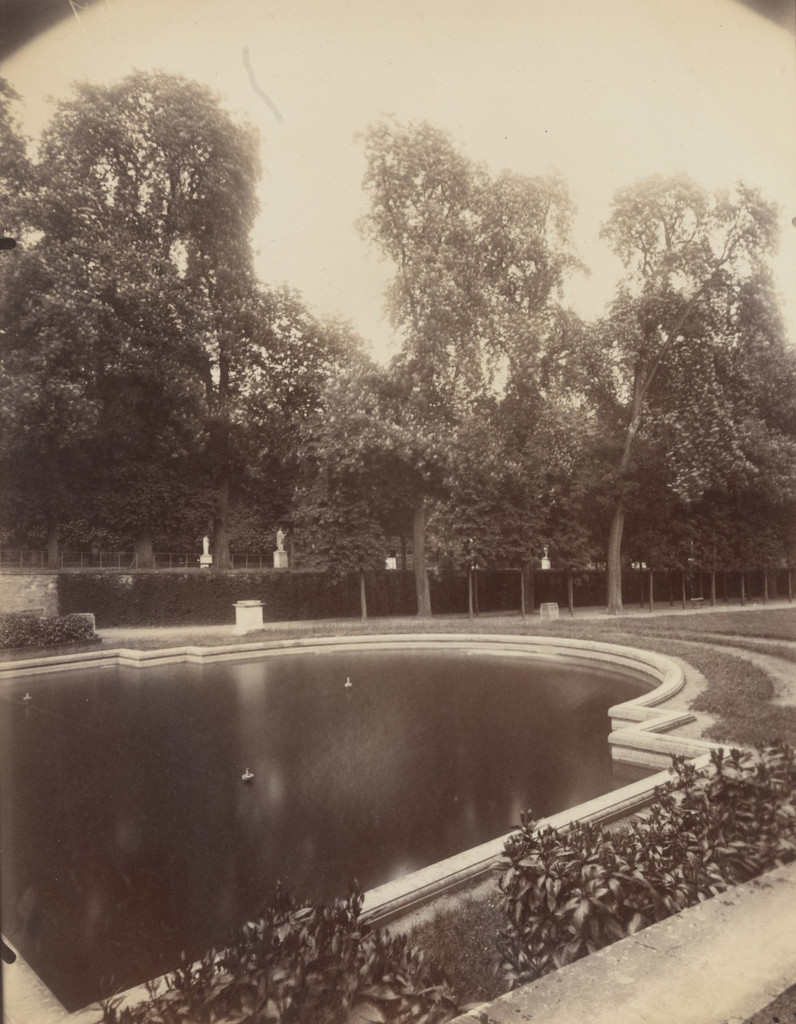 Saint-Cloud, Eugène Atget, 1924, Matte albumen silver print
