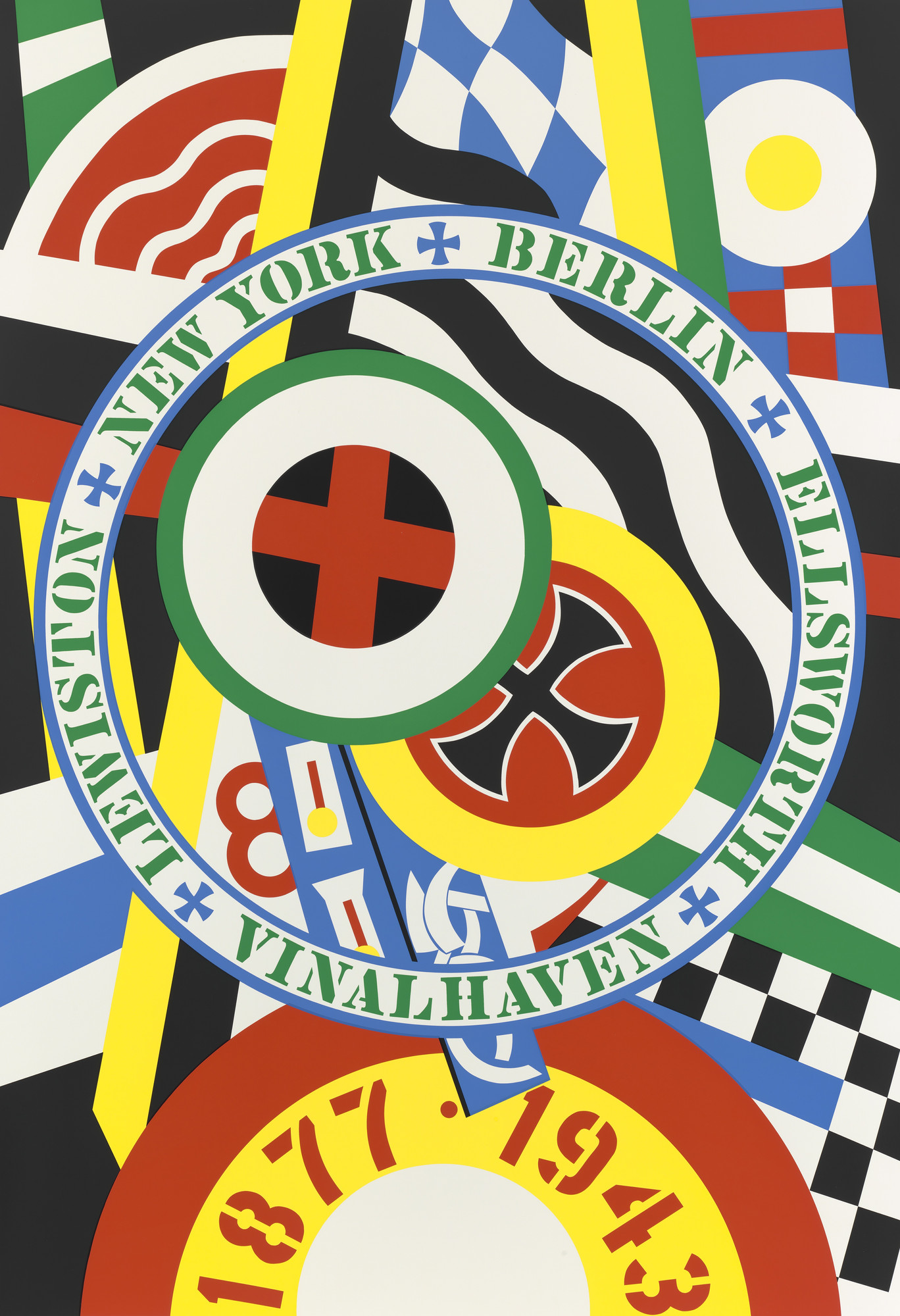 Robert Indiana. KvF IV from The Hartley Elegies: The Berlin Series