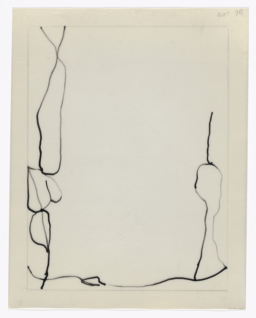 Unused preparatory drawing for In Memory of My Feelings