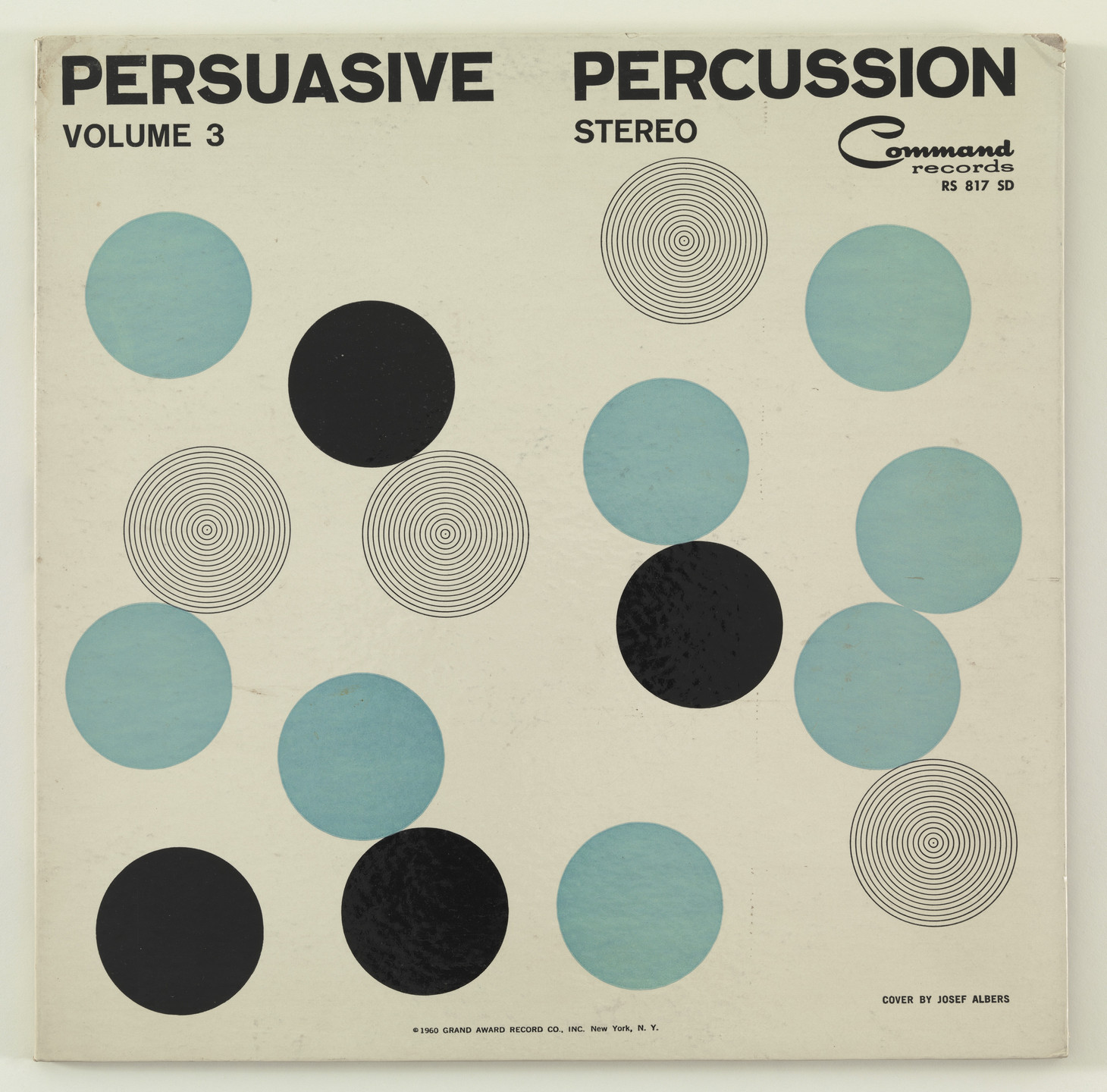 The Command All-Stars, Josef Albers. Persuasive Percussion Volume 3. 1960