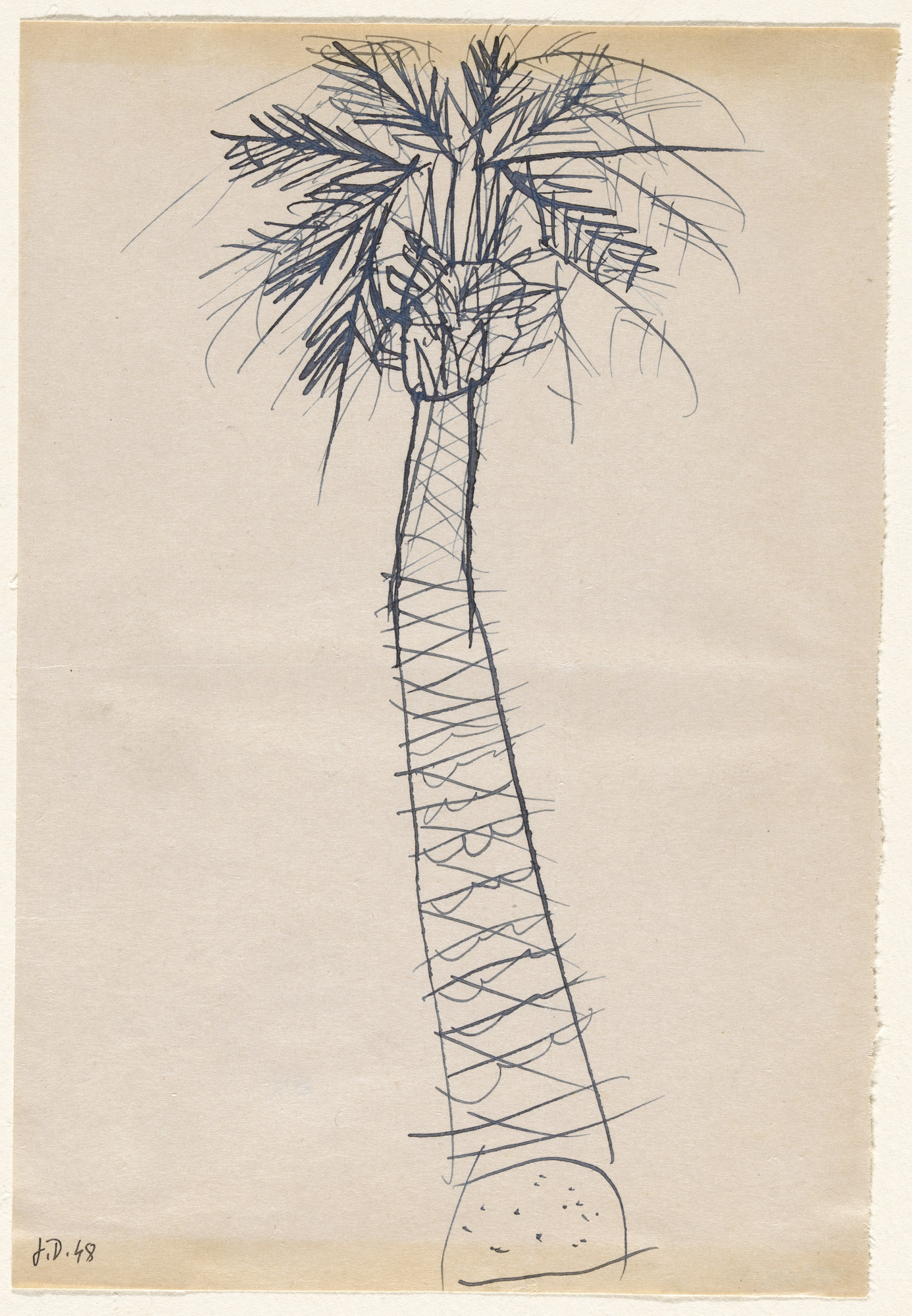 Jean Dubuffet. Sketchbook: El Golea, II