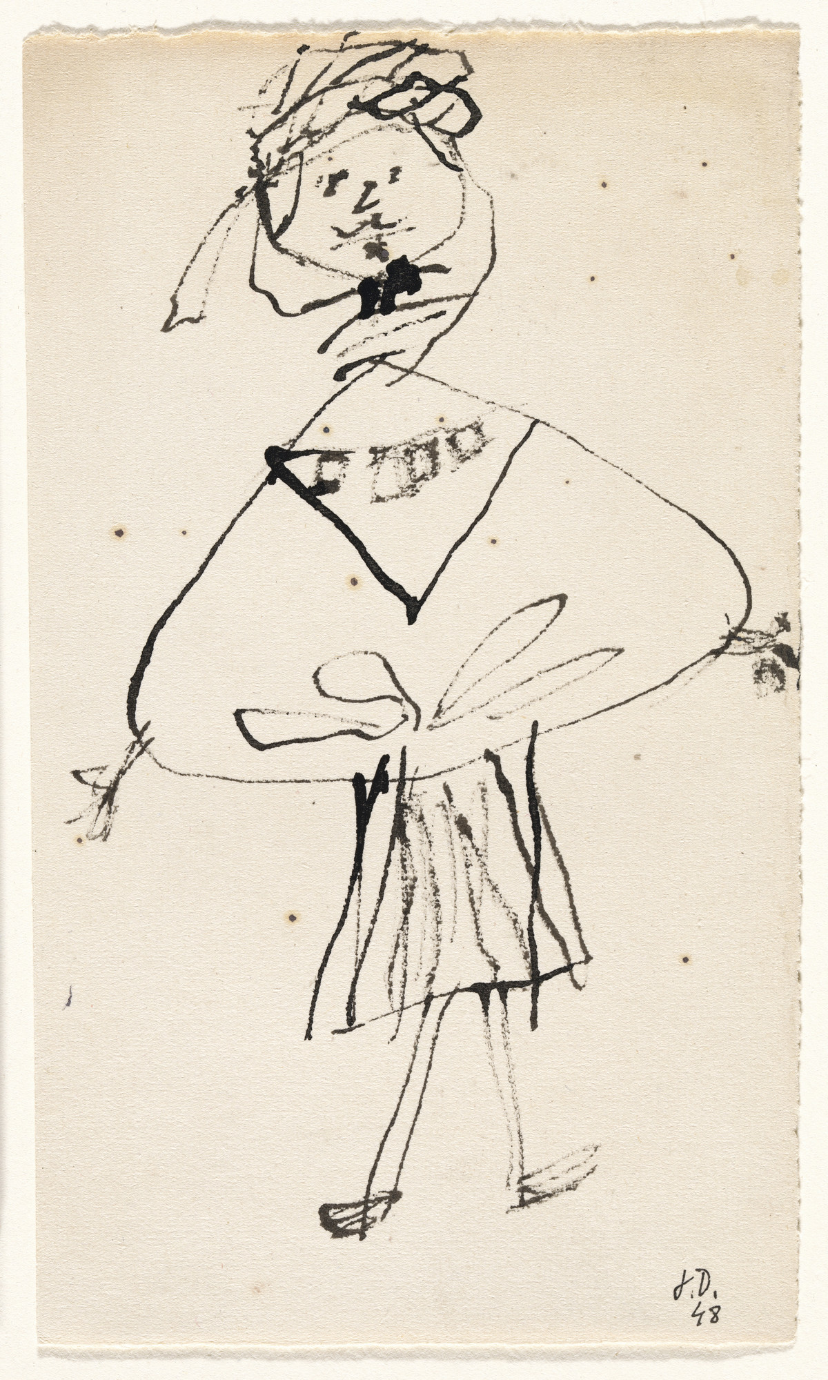 Jean Dubuffet. Sketchbook: El Golea, II