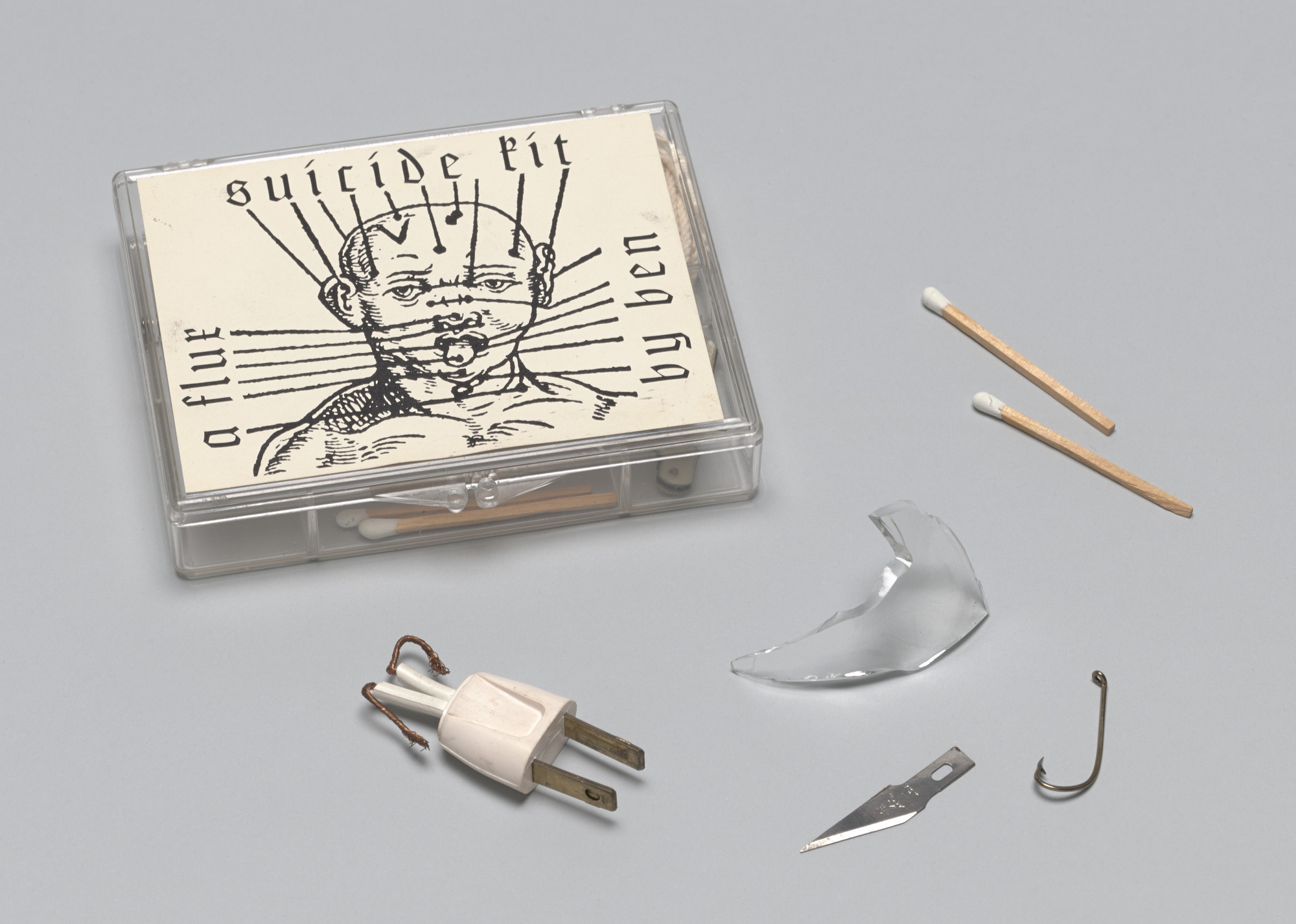 BEN, POUR OU CONTRE ベン・ヴォーチェ Fluxusフルクサス Ben Vautier. A Flux Suicide Kit. 1967 | MoMA