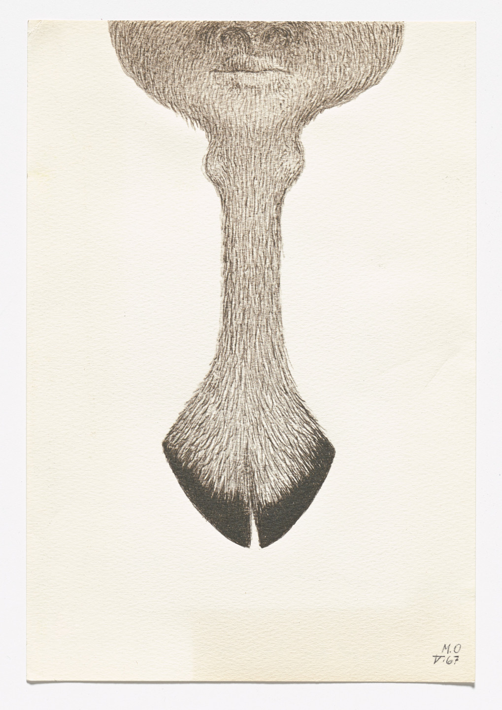 Meret Oppenheim. The Mirror of Genoveva from S.M.S. No. 2. 1968 | MoMA