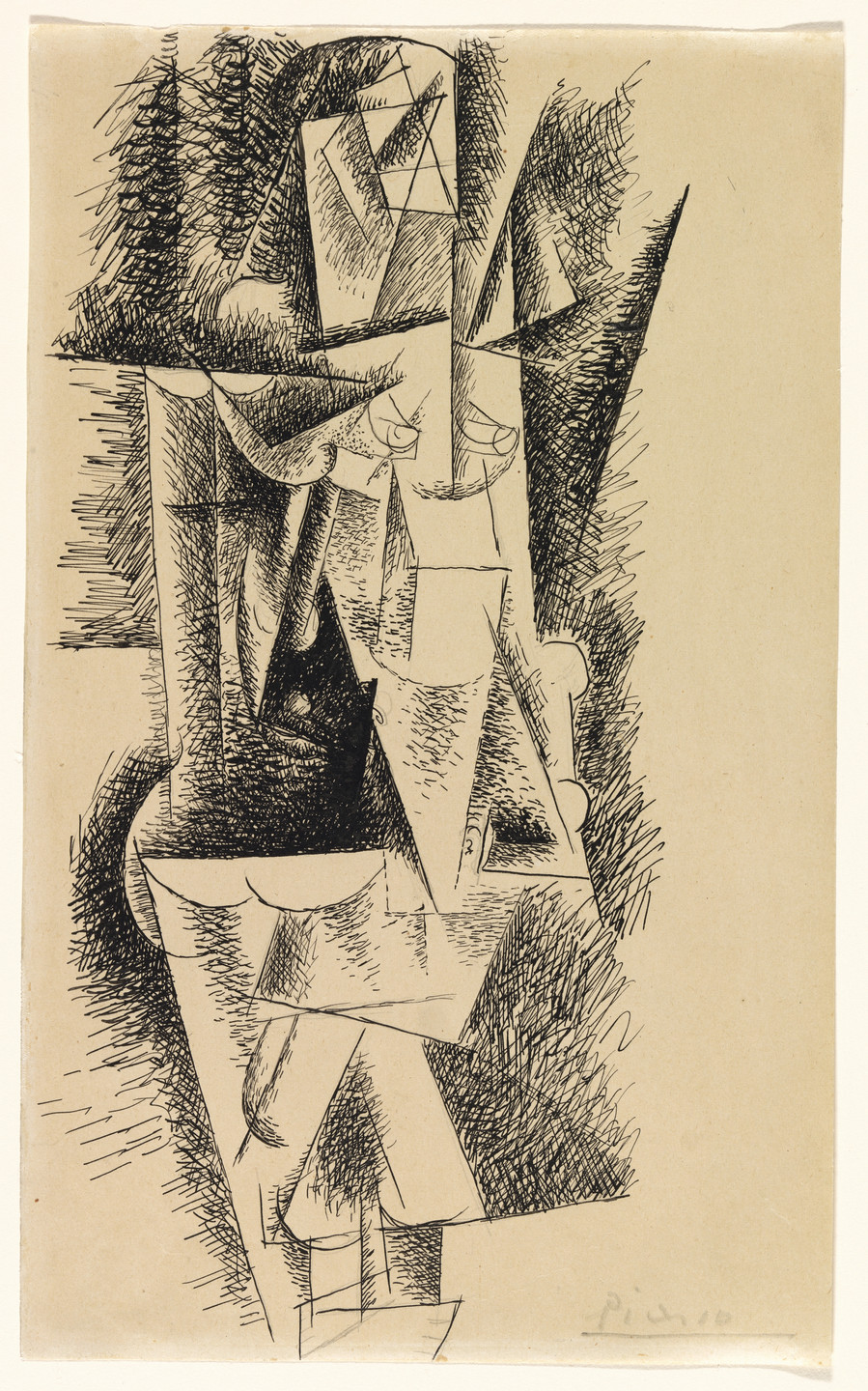 Pablo Picasso. Nude Woman, Standing. (1912) | MoMA