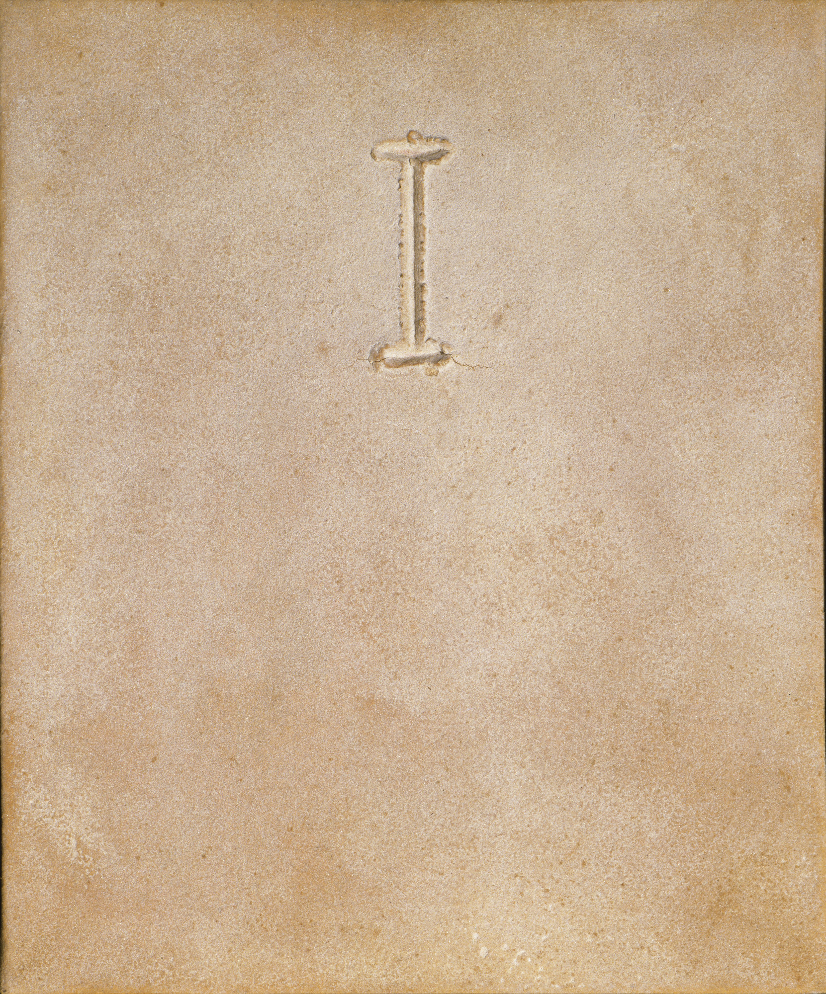 Antoni Tàpies. "I"