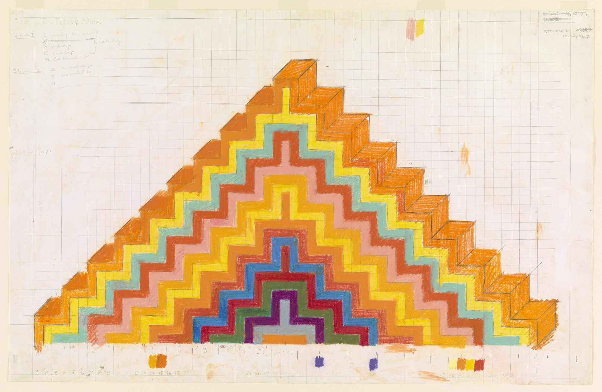 Joe Tilson. Ziggurat. 1966