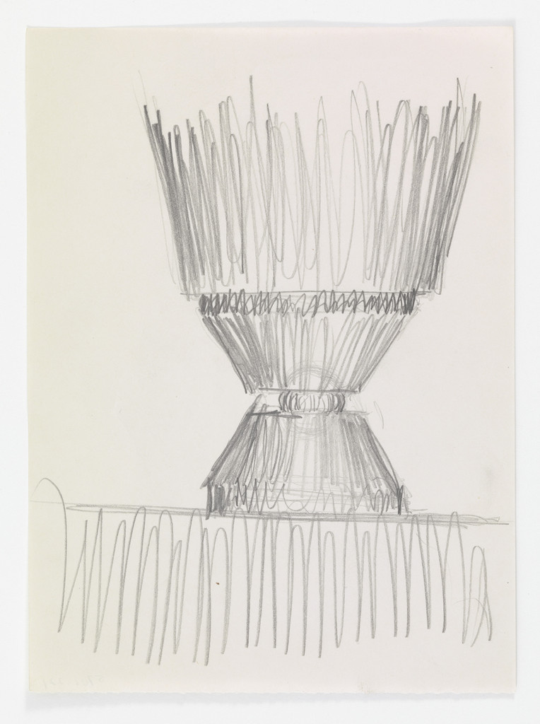 Ron Bacardi y Compania, S.A., Administration Building, project, Santiago, Cuba (Column top detail)