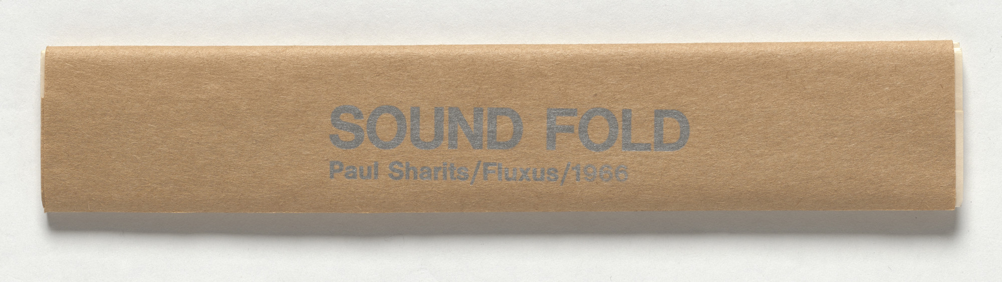 Various Artists, Bob Grimes, Greg Sharits, Paul Sharits, Dave Thompson. Flux Paper Games: Rolls and Folds. c. 1966