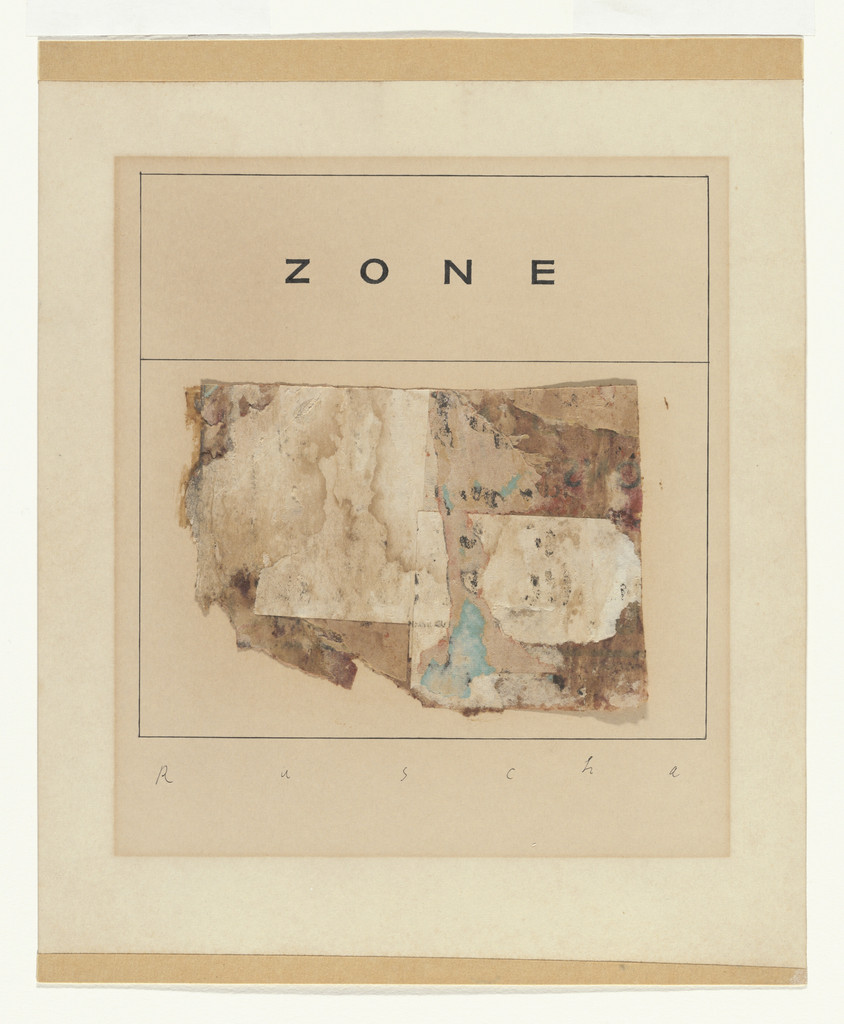 Zone, Edward Ruscha, 1961