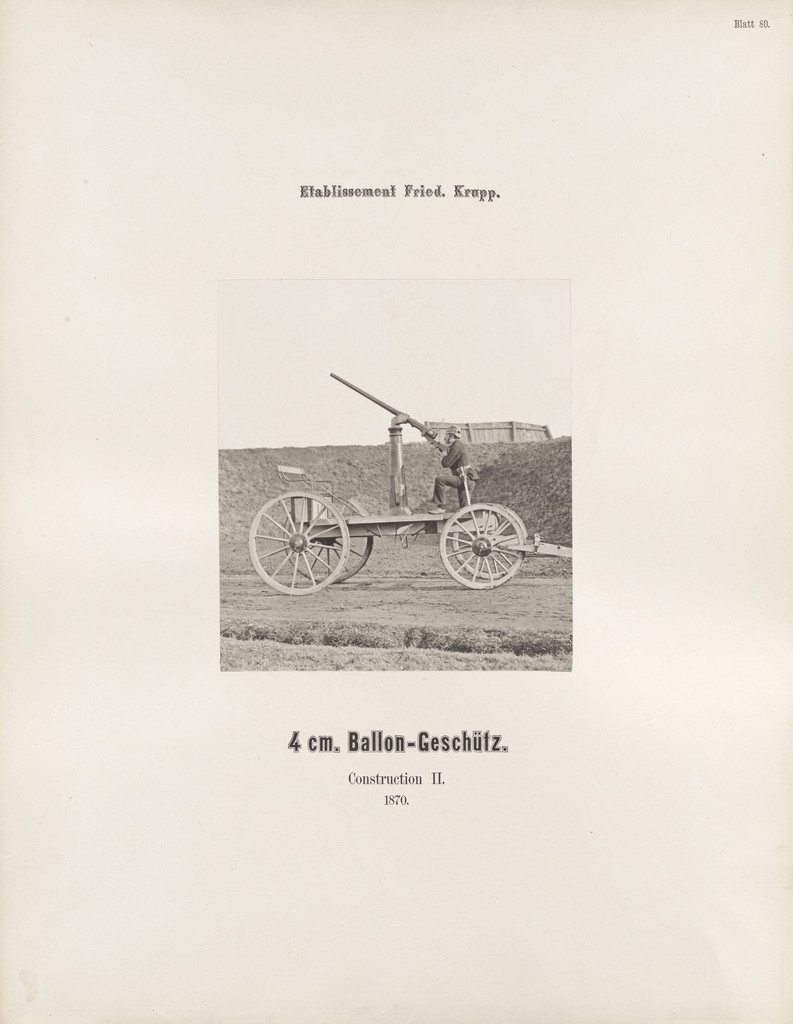 4 cm. Ballon-Geschütz. Construction II