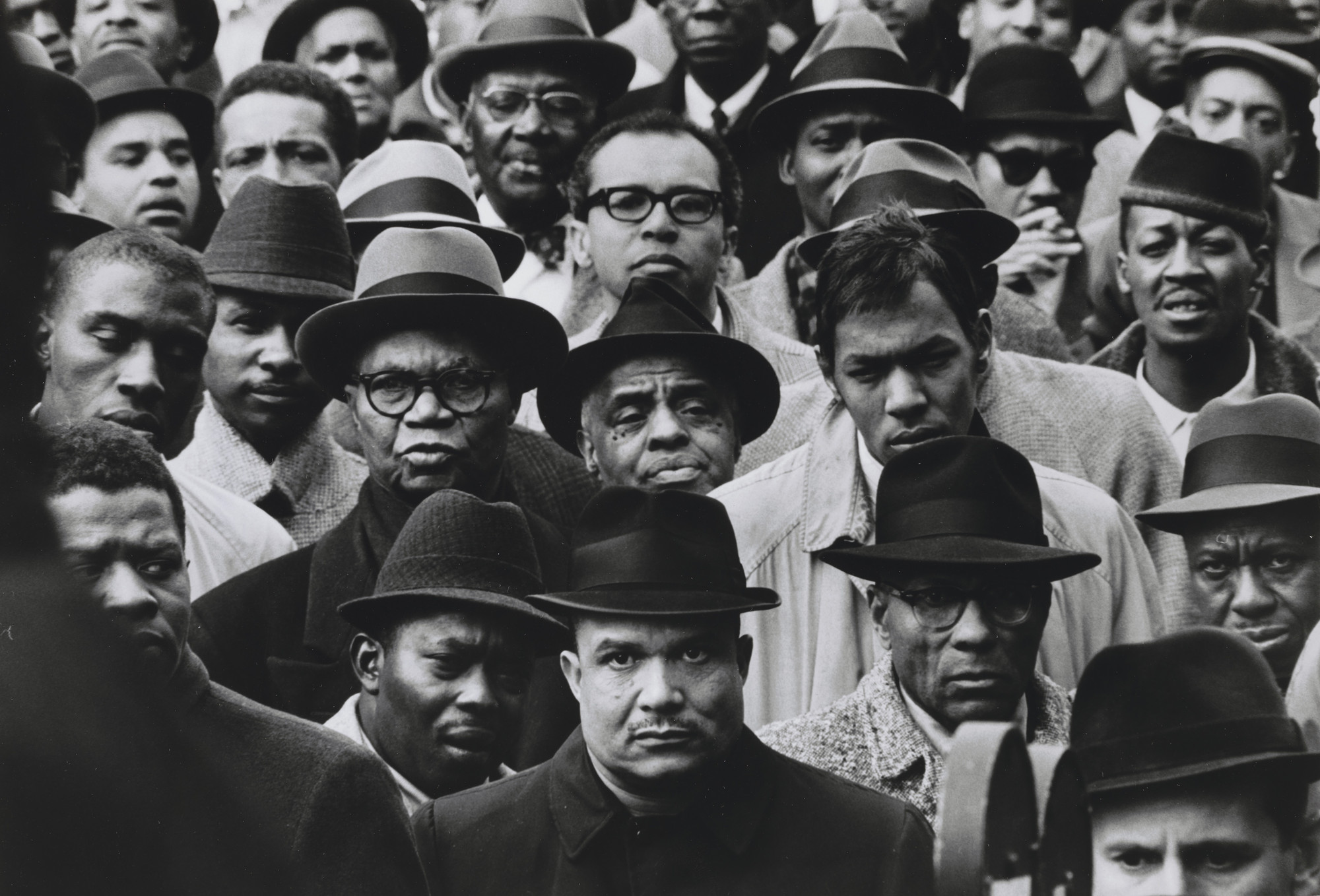 Gordon Parks. Black Muslim Rally, Harlem, New York. 1963