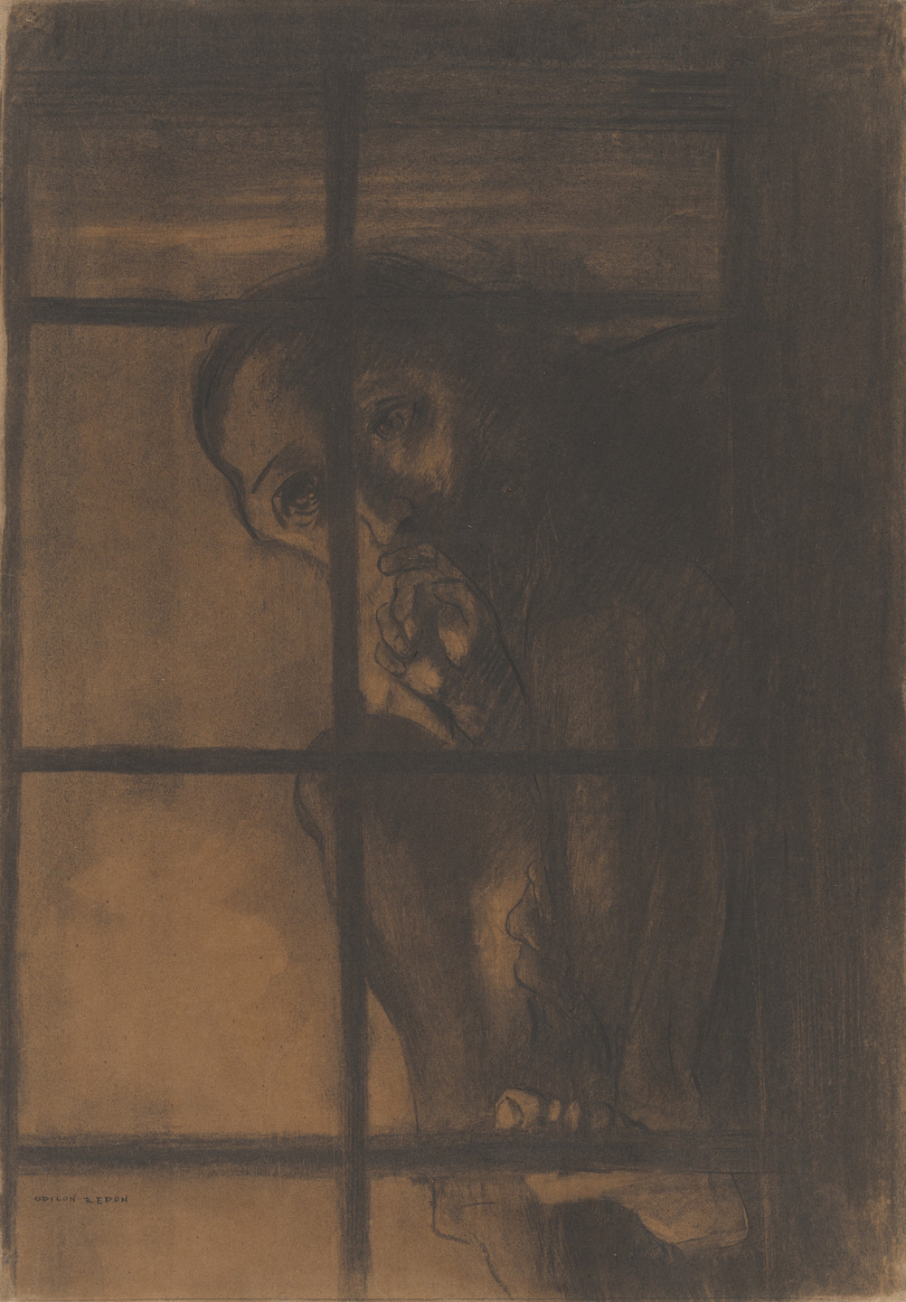 Odilon Redon. The Convict. 1881
