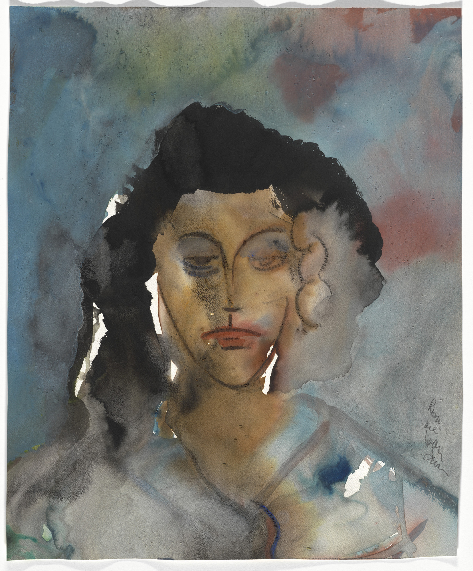 Romare Bearden. Untitled (Brenda)