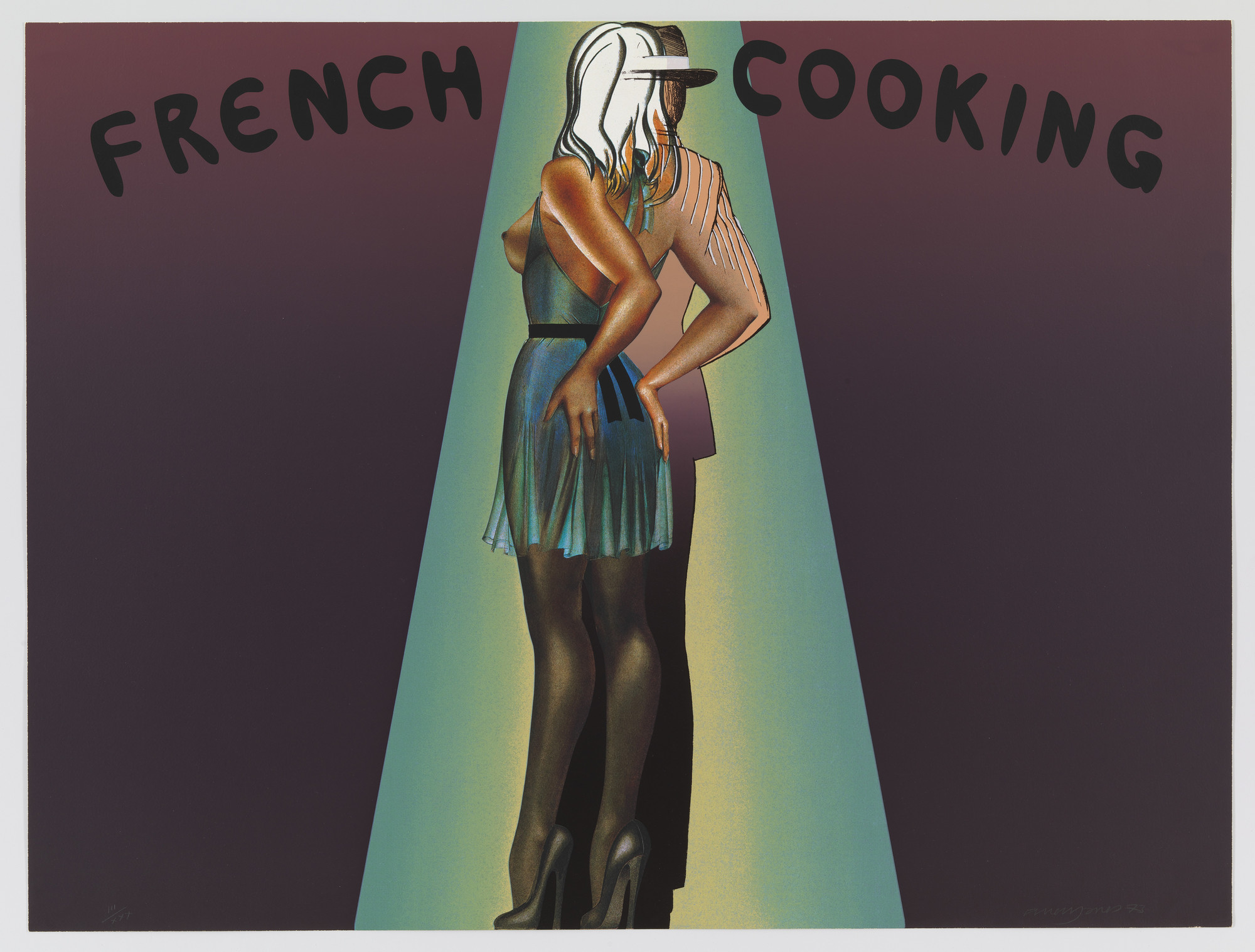 Allen Jones. French Cooking from Homage to Picasso (Hommage à Picasso)
