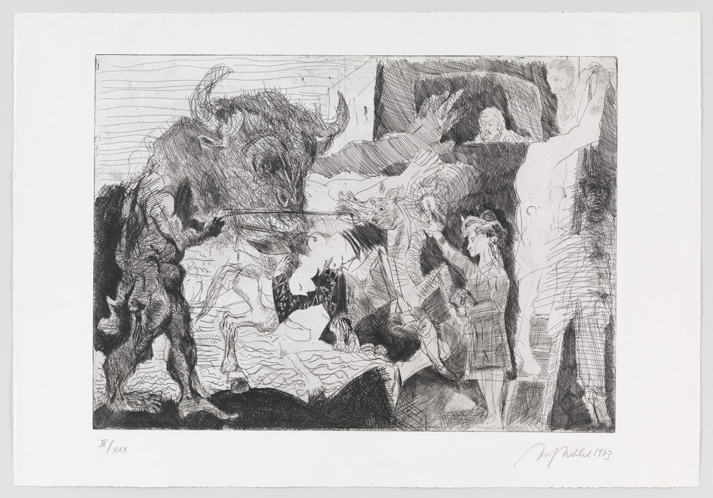 Untitled from Homage to Picasso (Hommage à Picasso)