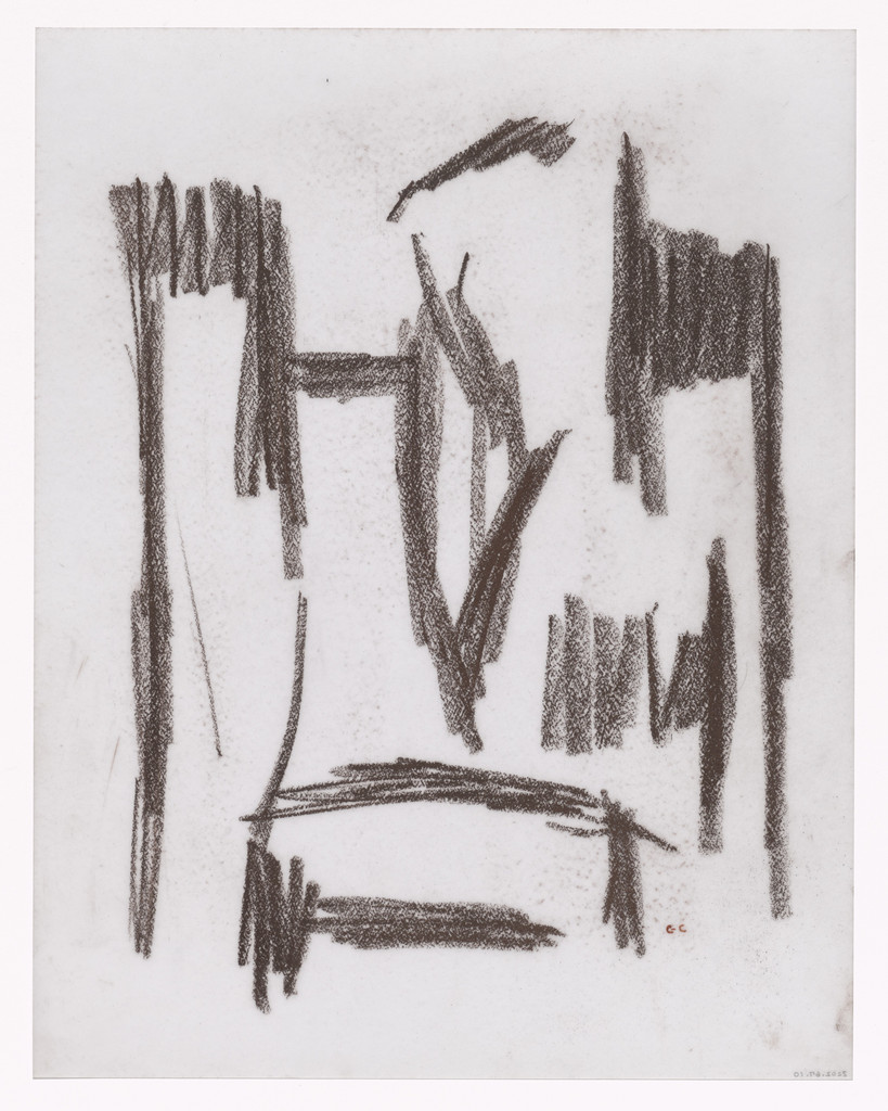 Unused preparatory drawing for In Memory of My Feelings