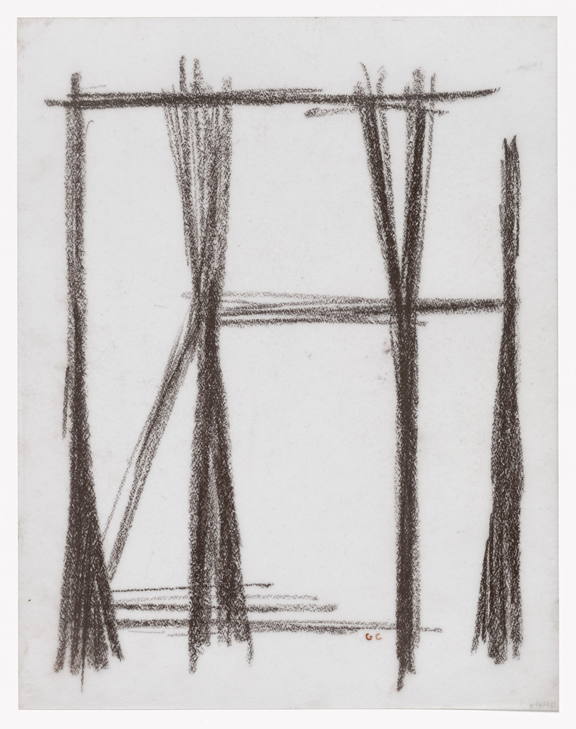 Preparatory drawing for In Memory of My Feelings