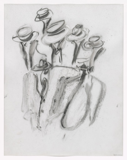 Willem de Kooning. Preparatory drawing for In Memory of My Feelings. 1967