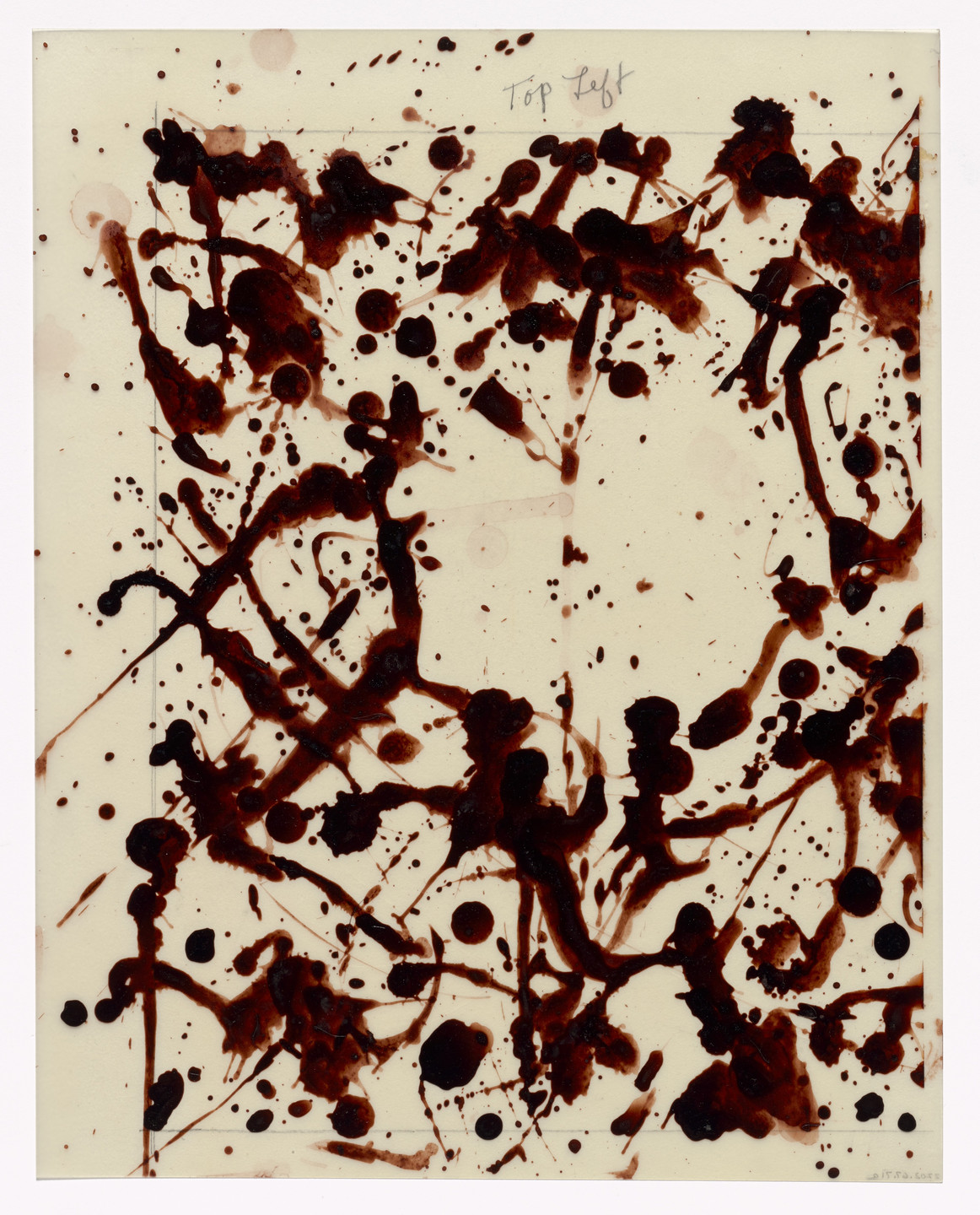 Lee Krasner. Preparatory drawing for In Memory of My Feelings. 1967