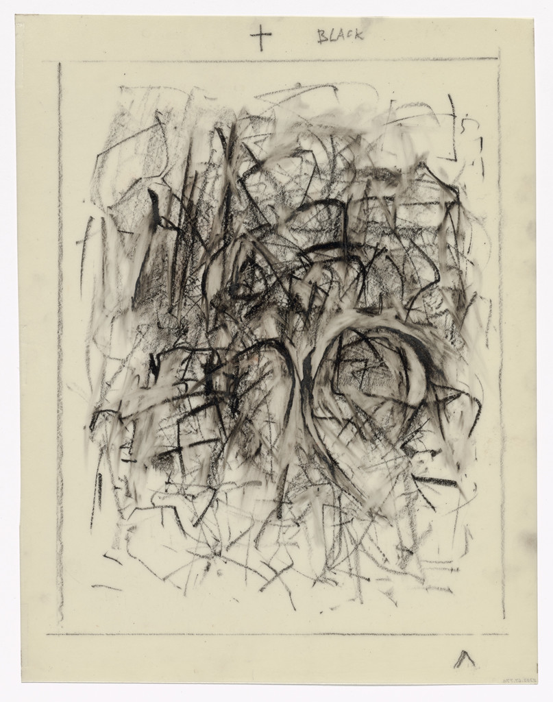 Preparatory drawing for In Memory of My Feelings