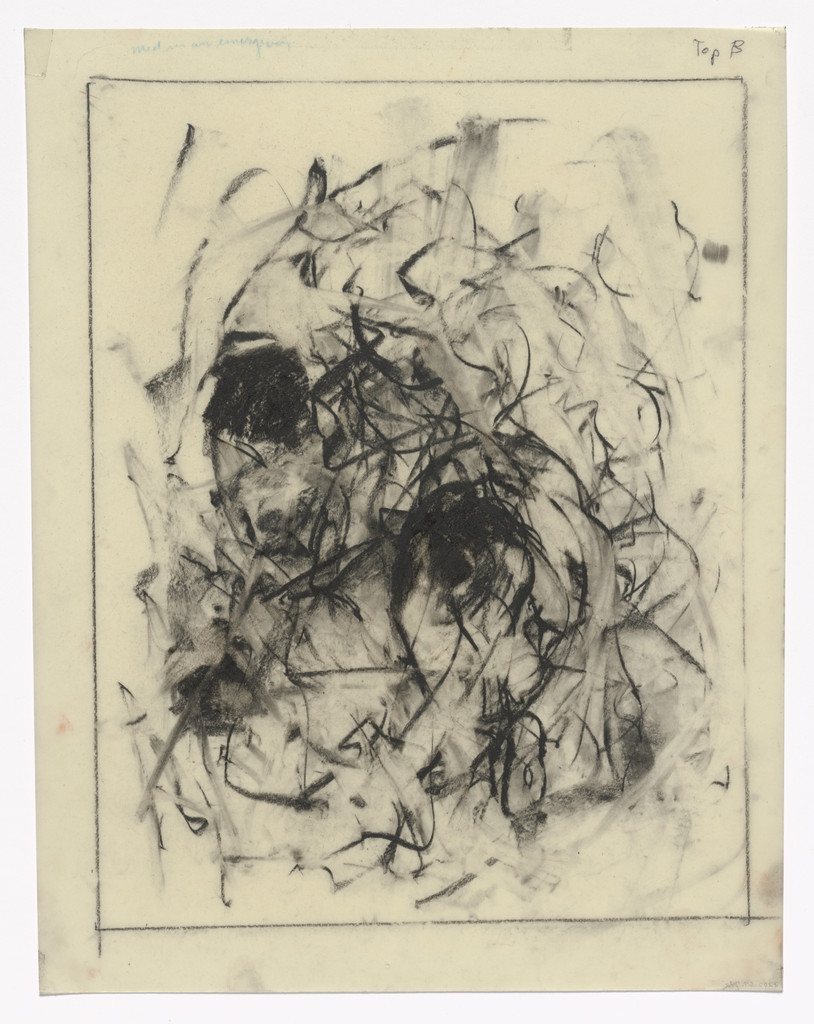 Unused preparatory drawing for In Memory of My Feelings