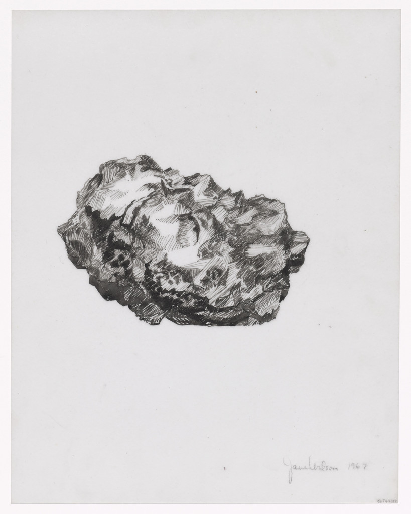 Unused preparatory drawing for In Memory of My Feelings