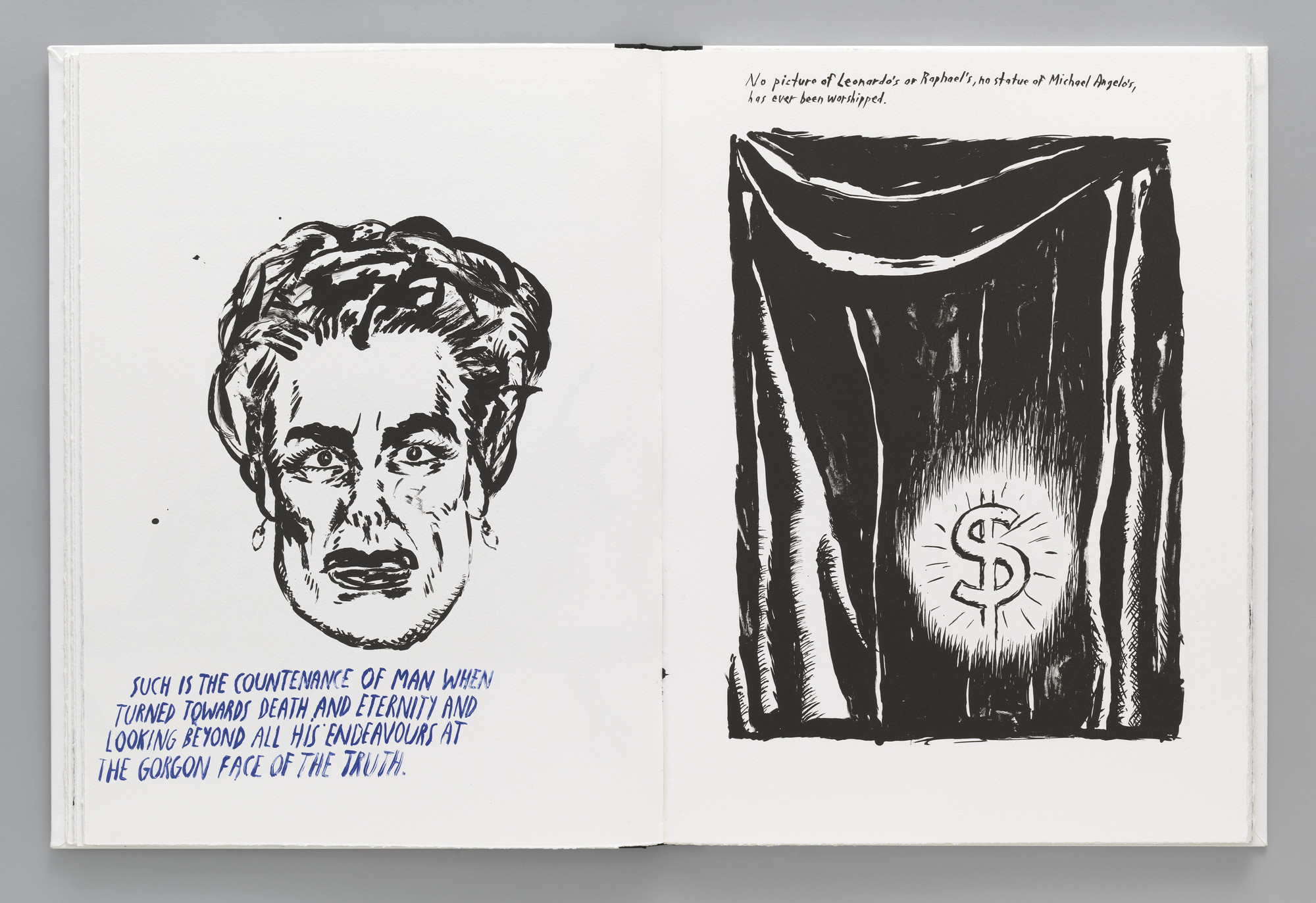 Raymond Pettibon. Plots on Loan. 2000