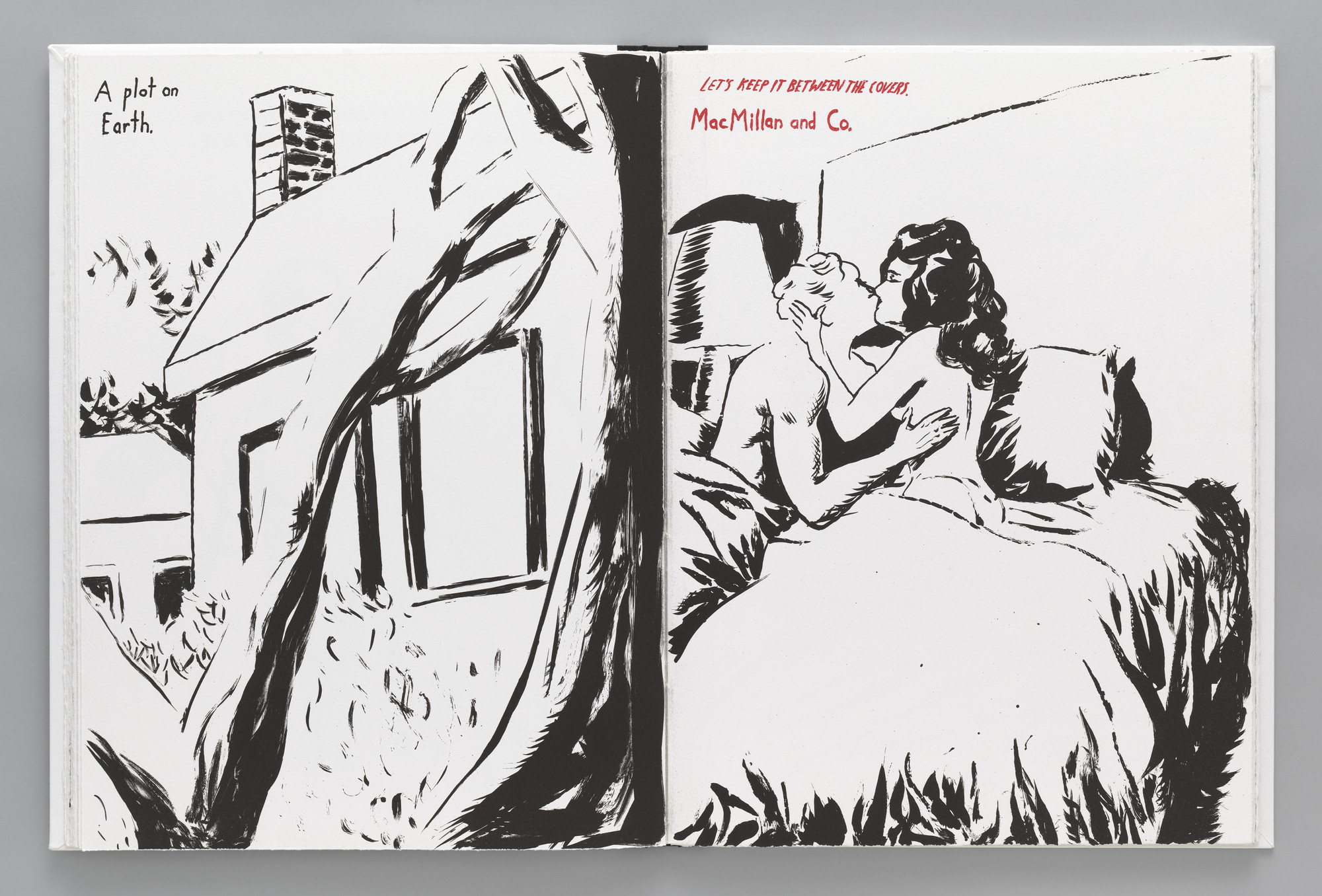 Raymond Pettibon. Plots on Loan. 2000