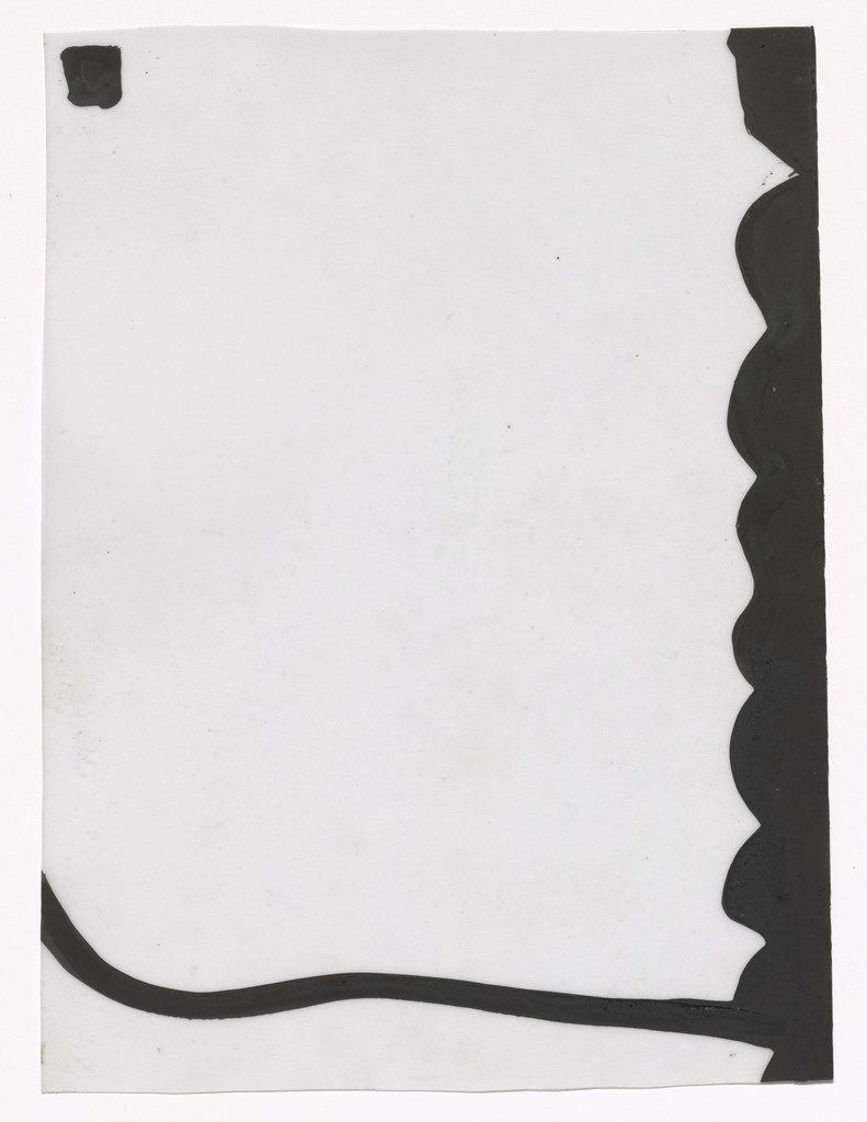 Preparatory drawing for In Memory of My Feelings