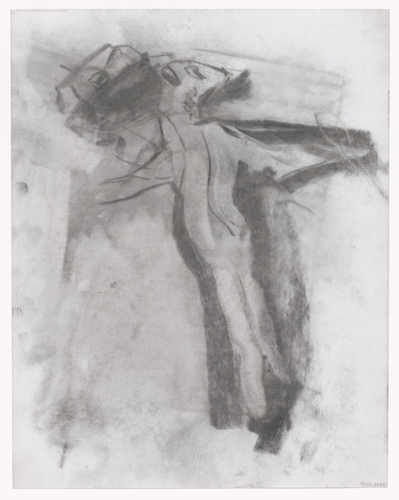 Unused preparatory drawing for In Memory of My Feelings